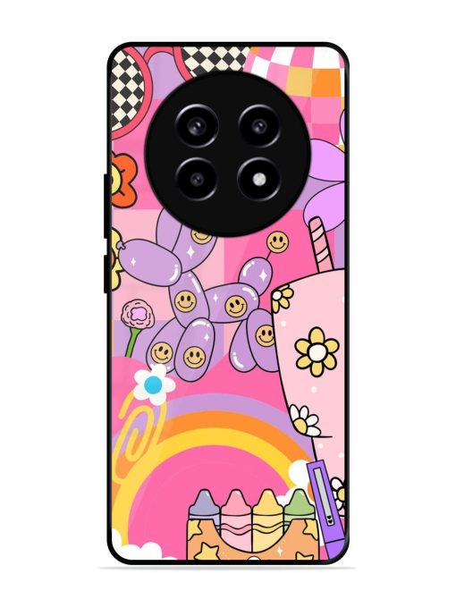 Whimsical Y2K Chaos Glossy Soft Edge Case for Realme 13 (5G) Chachhi