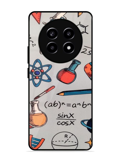 Science Doodle Delight Glossy Soft Edge Case for Realme 13 (5G)