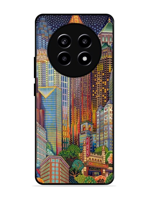 Neon Nightscape Glossy Soft Edge Case for Realme 13 (5G)