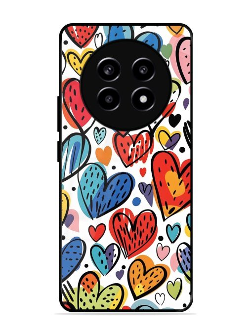 Heartfelt Harmony Glossy Soft Edge Case for Realme 13 (5G) Chachhi