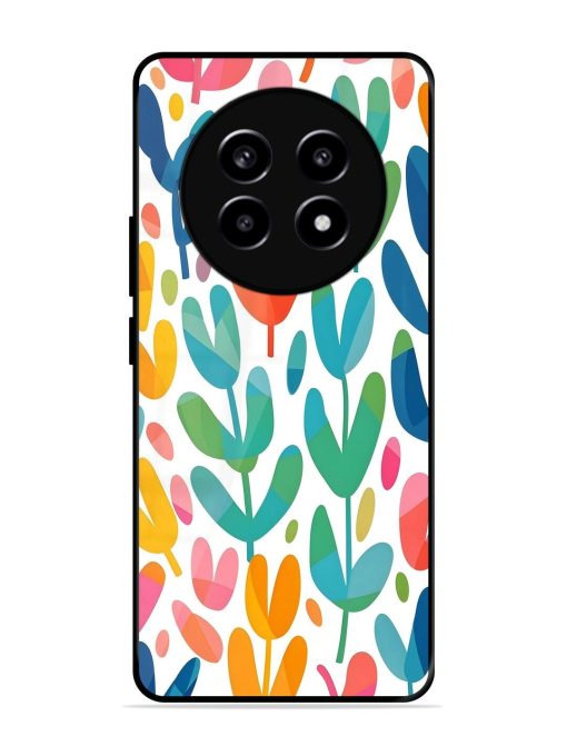 Rainbow Of Blooms Glossy Soft Edge Case for Realme 13 (5G) Chachhi