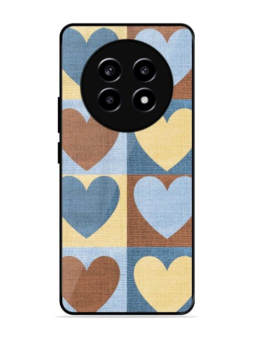 Hearts On Canvas Glossy Soft Edge Case for Realme 13 Pro (5G) Chachhi