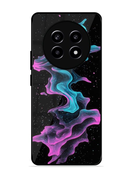 Cosmic Currents Glossy Soft Edge Case for Realme 13 Pro (5G) Chachhi