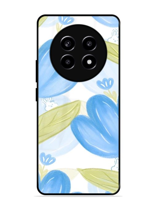 Bunny'S Blue Garden Glossy Soft Edge Case for Realme 13 Pro (5G) Chachhi