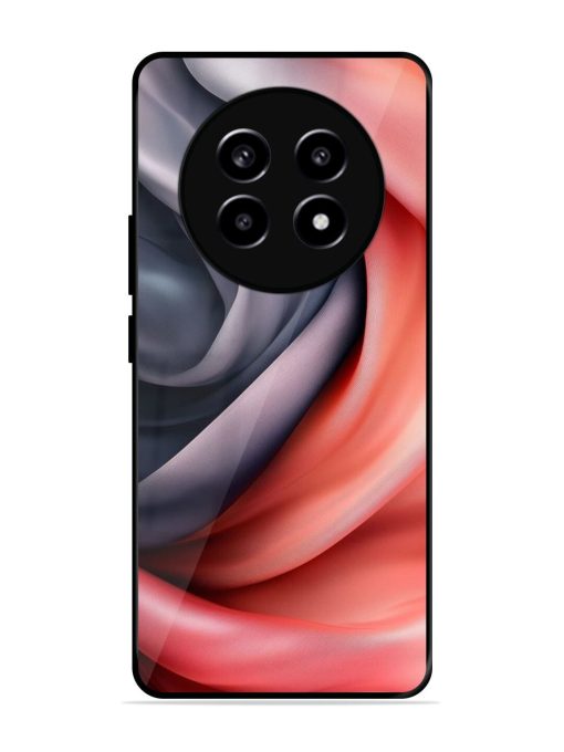 Swirling Silk Glossy Soft Edge Case for Realme 13 Pro (5G) Chachhi