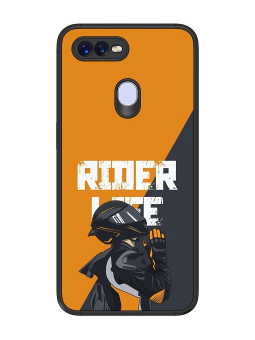 Ride Never Ends Glossy Soft Edge Case for Realme 2 Pro Chachhi