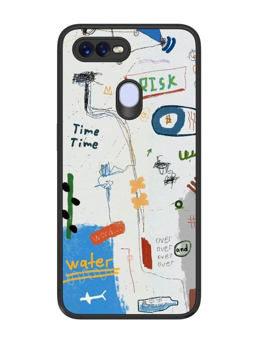 Mind Map Madness Glossy Soft Edge Case for Realme 2 Pro Chachhi