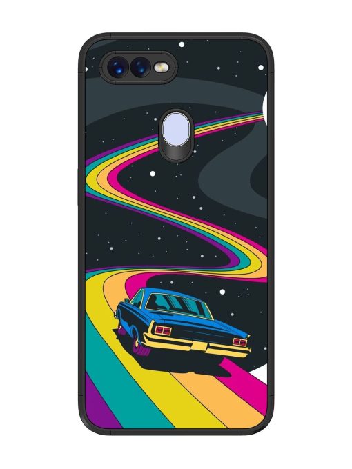 Rainbow Road Glossy Soft Edge Case for Realme 2 Pro Chachhi