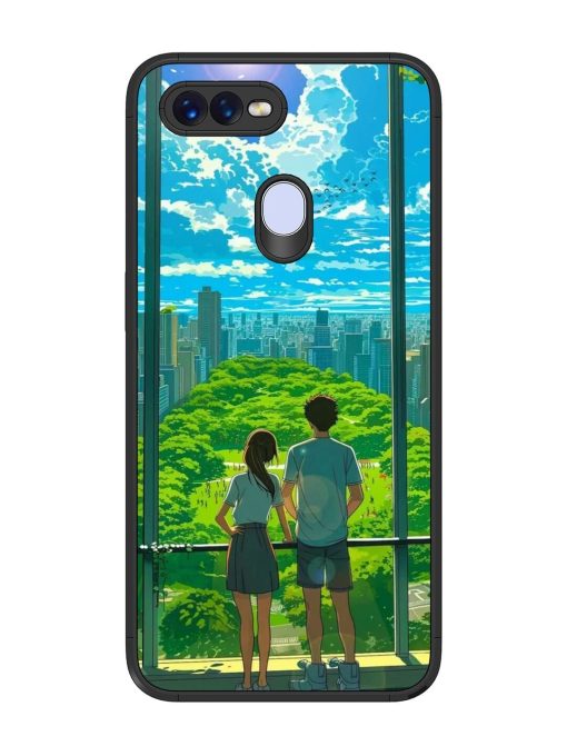 Cyberpunk Dreamscape Glossy Soft Edge Case for Realme 2 Pro Chachhi