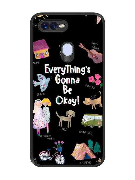 Everything'S Gonna Be Okay Glossy Soft Edge Case for Realme 2 Pro Chachhi