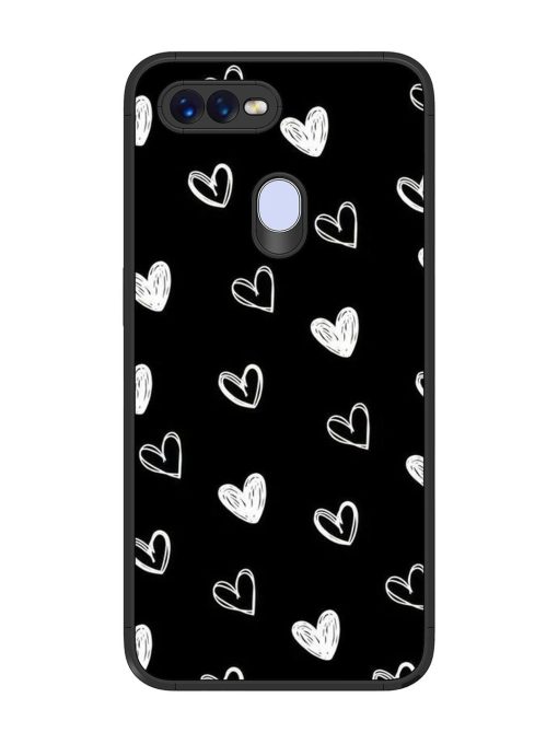 Scattered Hearts Glossy Soft Edge Case for Realme 2 Pro Chachhi