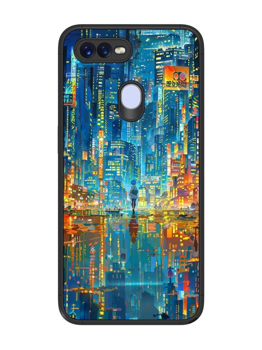 Neon Metropolis Glossy Soft Edge Case for Realme 2 Pro Chachhi