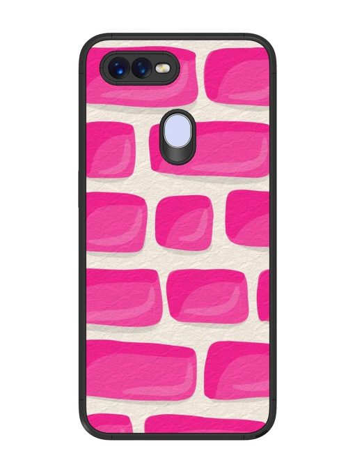 Pink Brick Wall Glossy Soft Edge Case for Realme 2 Pro Chachhi