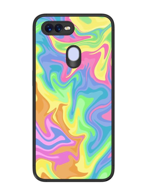 Whimsical Swirl Glossy Soft Edge Case for Realme 2 Pro Chachhi