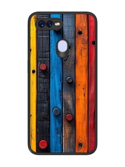 Rainbow Plank Glossy Soft Edge Case for Realme 2 Pro Chachhi