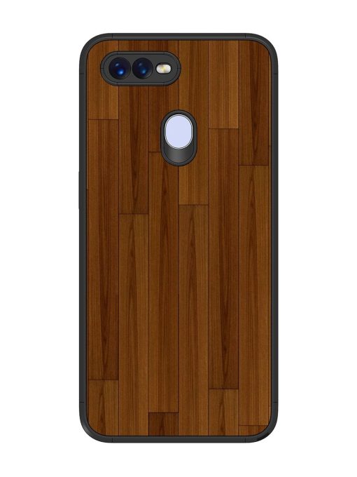 Warm Woodgrain Glossy Soft Edge Case for Realme 2 Pro Chachhi