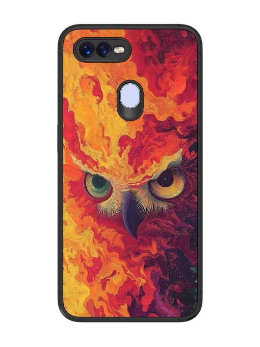 Fiery Owl Glossy Soft Edge Case for Realme 2 Pro Chachhi