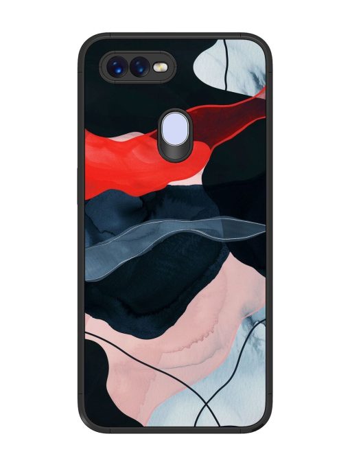 Dark Currents Glossy Soft Edge Case for Realme 2 Pro Chachhi