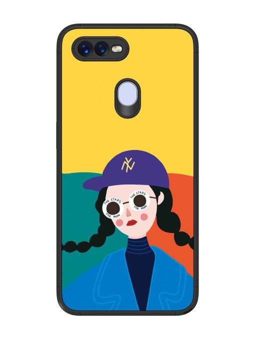 Starry-Eyed Girl Glossy Soft Edge Case for Realme 2 Pro Chachhi