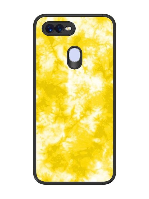 Golden Tie-Dye Twirl Glossy Soft Edge Case for Realme 2 Pro Chachhi