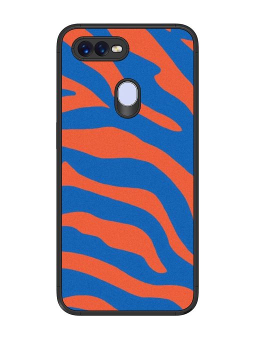 Zebra Stripes In Blue And Orange Glossy Soft Edge Case for Realme 2 Pro Chachhi