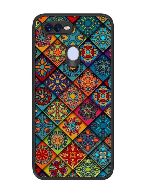 Patchwork Mandala Mosaic Glossy Soft Edge Case for Realme 2 Pro Chachhi