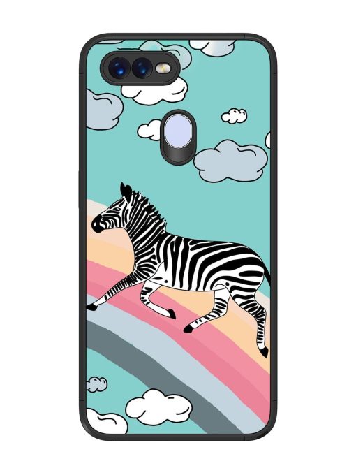 Zebra On A Rainbow Glossy Soft Edge Case for Realme 2 Pro Chachhi