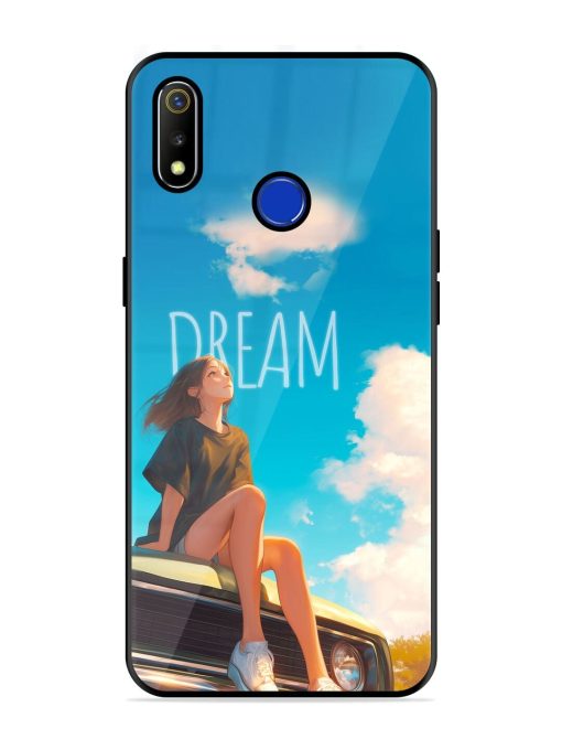 Girly Dream Art Glossy Soft Edge Case for Realme 3 Chachhi