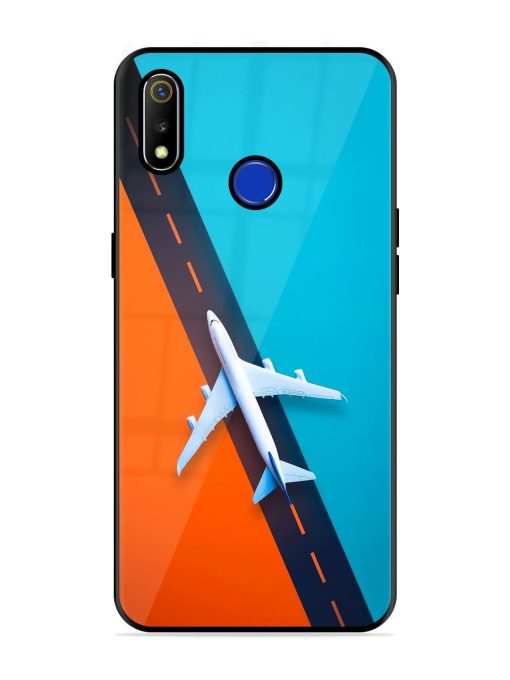 Skyward Bound Glossy Soft Edge Case for Realme 3 Chachhi