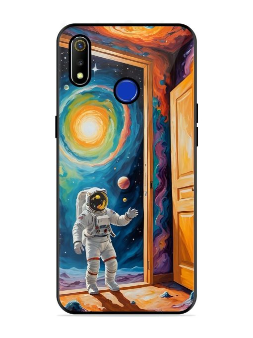 Artistic Space Glossy Soft Edge Case for Realme 3 Chachhi