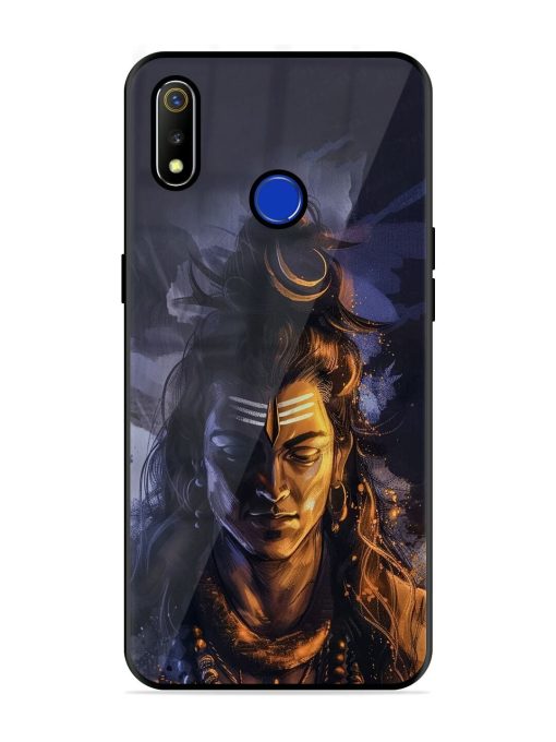 Lord Shiva Glossy Soft Edge Case for Realme 3 Chachhi