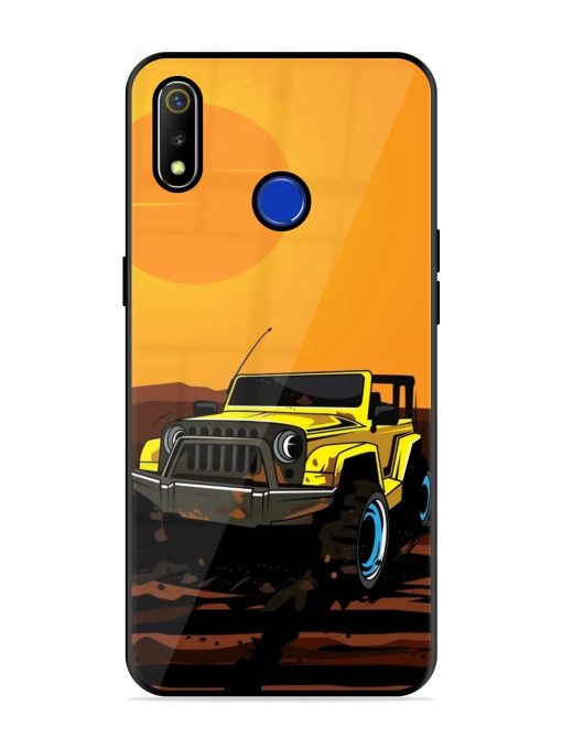 Sunset Cruise Glossy Soft Edge Case for Realme 3 Chachhi