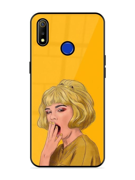 The Yaw Glossy Soft Edge Case for Realme 3 Chachhi