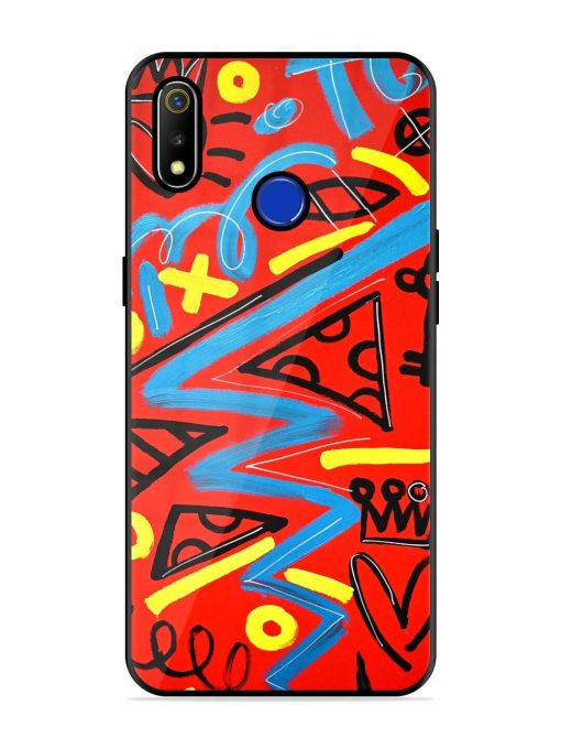 Groovy Garden Glossy Soft Edge Case for Realme 3 Chachhi