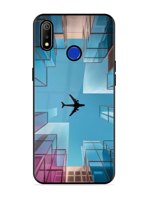 Urban Flightpath Glossy Soft Edge Case for Realme 3 Chachhi