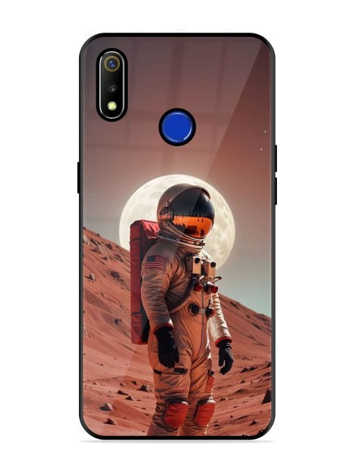 The Red Planet Glossy Soft Edge Case for Realme 3 Chachhi