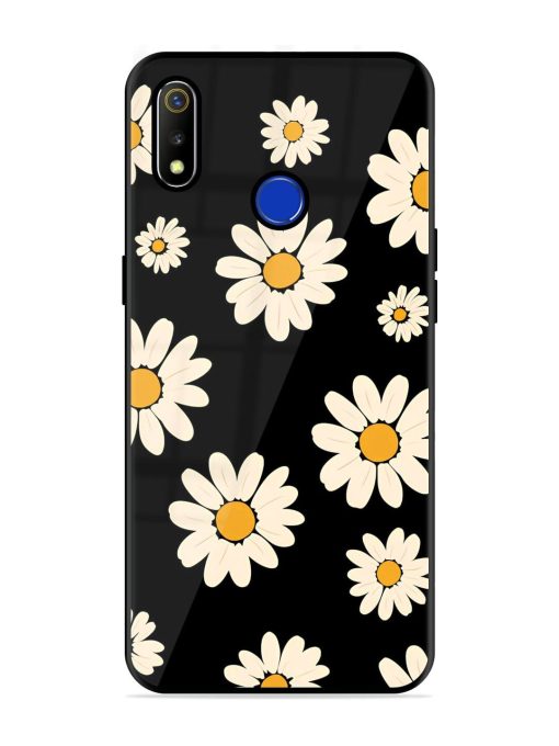 Daisies In The Night Glossy Soft Edge Case for Realme 3 Chachhi