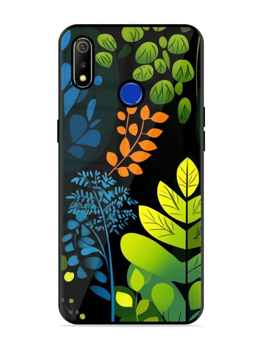 Midnight Garden Glossy Soft Edge Case for Realme 3 Chachhi