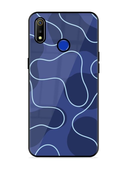 Midnight Maze Glossy Soft Edge Case for Realme 3 Chachhi