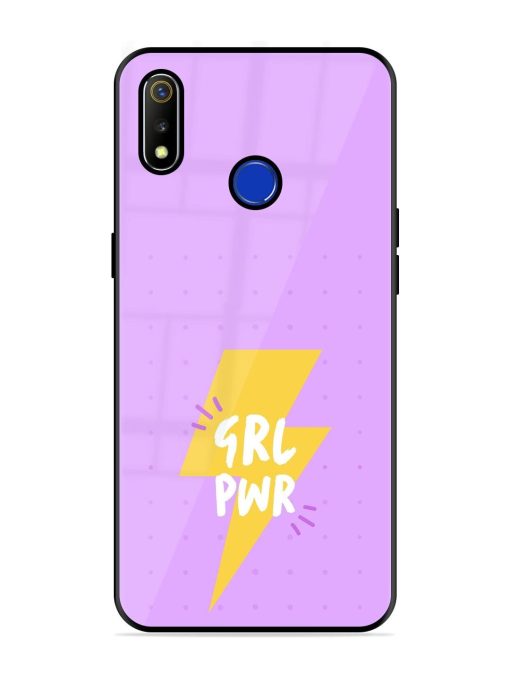 Girl Power Spark Glossy Soft Edge Case for Realme 3 Chachhi