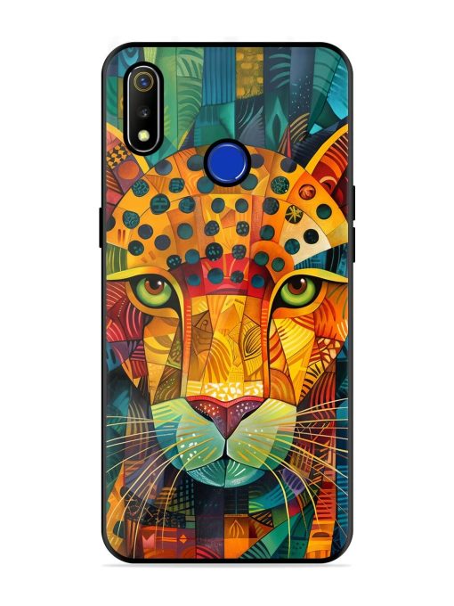 Mosaic Majesty Glossy Soft Edge Case for Realme 3 Chachhi