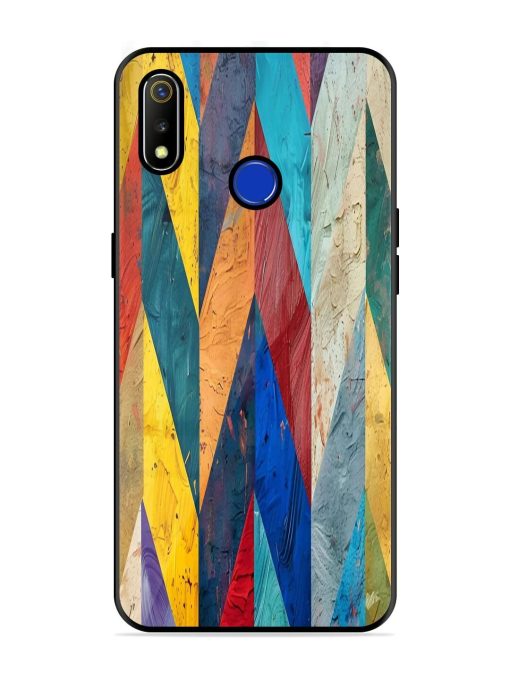 Abstract Tapestry Glossy Soft Edge Case for Realme 3