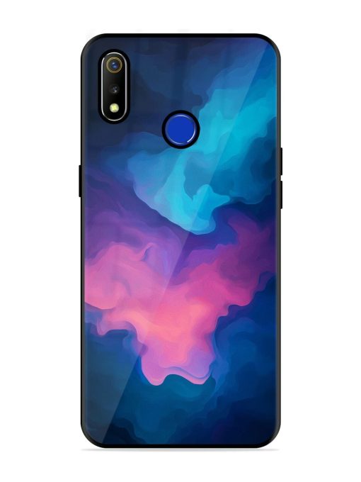 Cosmic Canvas Glossy Soft Edge Case for Realme 3 Chachhi