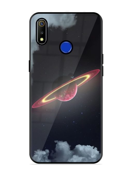 Cosmic Ballet Glossy Soft Edge Case for Realme 3 Chachhi