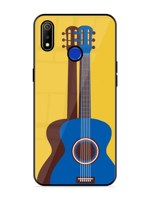 Dual Harmony Glossy Soft Edge Case for Realme 3 Chachhi