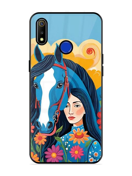 Equine Enchantment Glossy Soft Edge Case for Realme 3 Chachhi