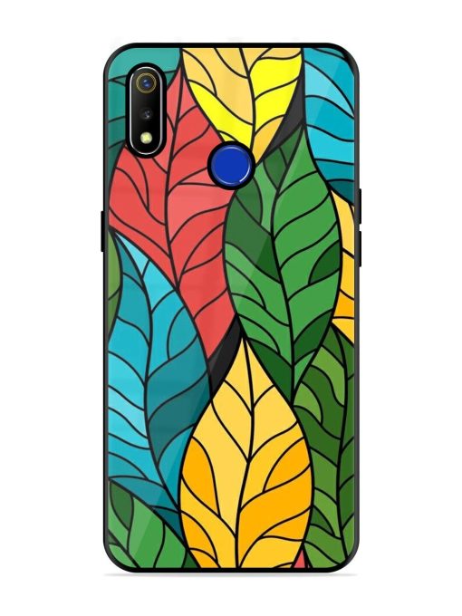 Foliage Fiesta Glossy Soft Edge Case for Realme 3 Chachhi