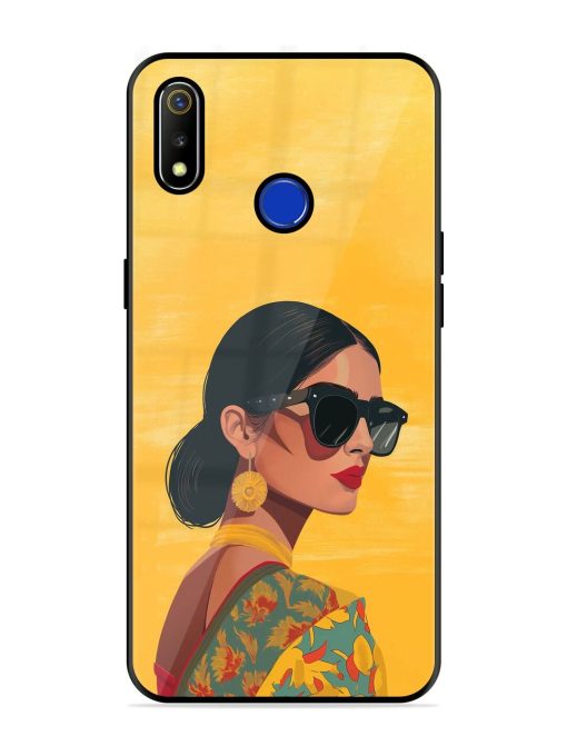 Neon Nightscape Glossy Soft Edge Case for Realme 3 Chachhi