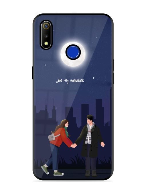 Moonlight Proposal Glossy Soft Edge Case for Realme 3