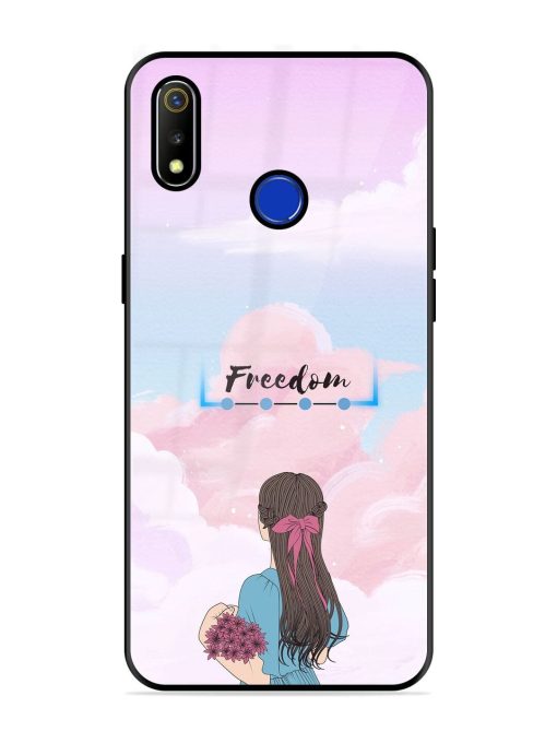 Skyward Dreams Glossy Soft Edge Case for Realme 3 Chachhi